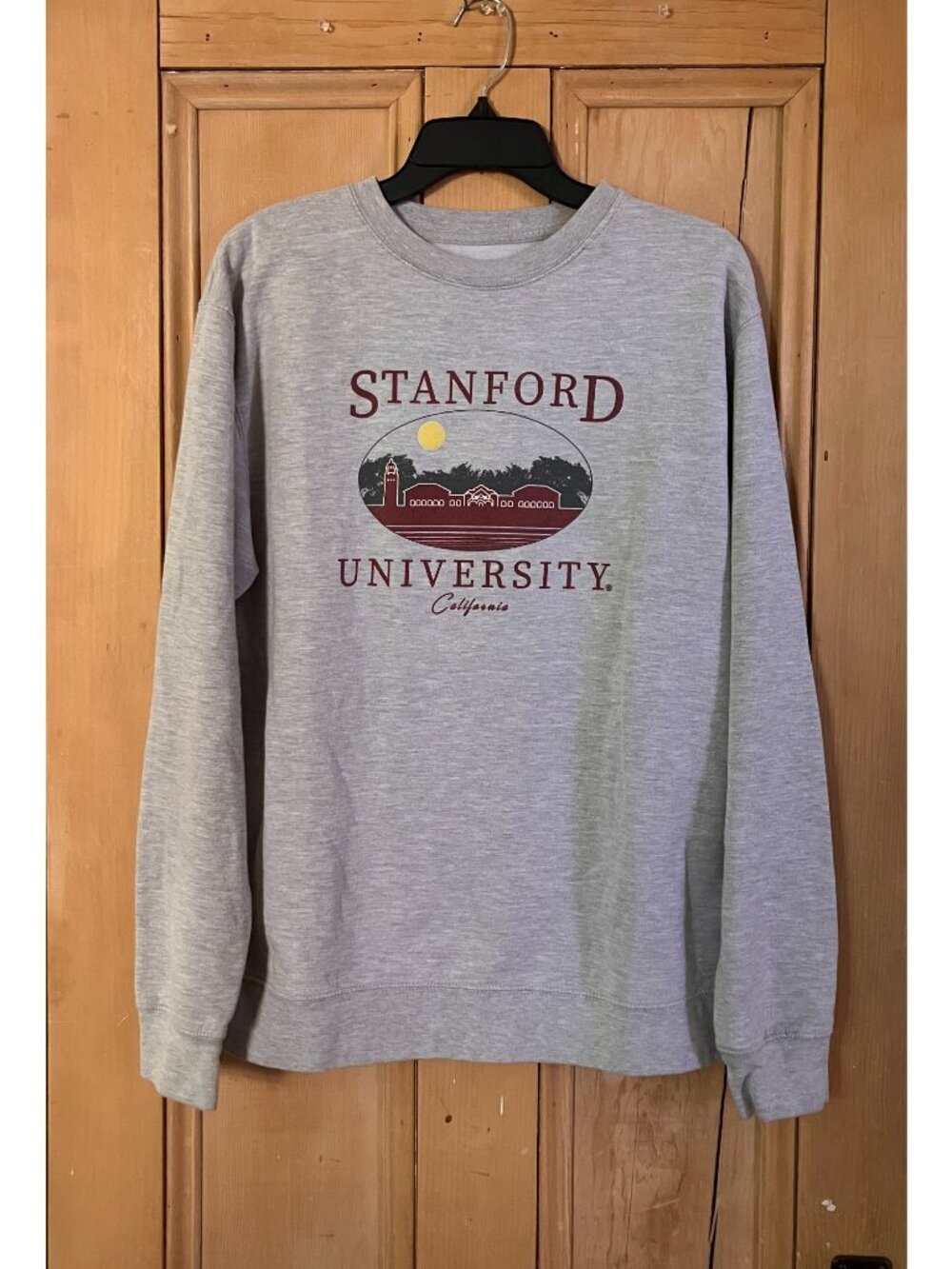 Uscape Apparel Mens Stanford University California Sweatshirt Large Gray SP NWOT - Picture 2 of 9